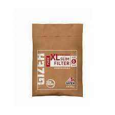 GIZEH Filtri Slim LONG 19x6mm PURE in Busta 120ff scx10pz