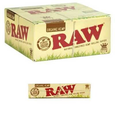 RAW Cartina Lunga KS Slim ORGANIC scx50pz