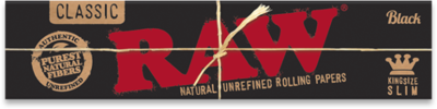 RAW Cartina Lunga KS Slim BLACK scx50pz
