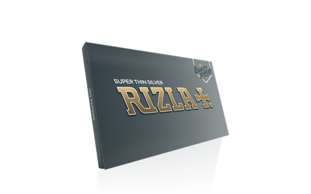 RIZLA Cartina Corta Doppia SILVER scx25pz