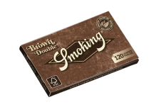 SMOKING Cartina Corta Doppia BROWN scx25pz
