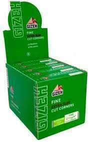 GIZEH Cartina Corta Singola FINE Extra Slim da 66fg x50pz