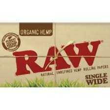 RAW Cartina Corta Doppia ORGANIC scx25pz