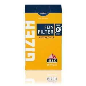 GIZEH Filtri Regular 8mm CHARCOAL Ast. 100ff scx20pz