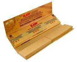 Raw Cartina Connoisseur KS Slim CLASSIC + Tips scx24pz