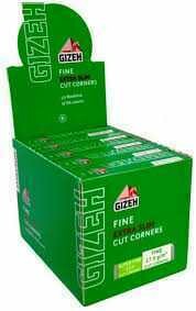 GIZEH Cartina Corta Singola FINE Extra Slim da 66fg x50pz