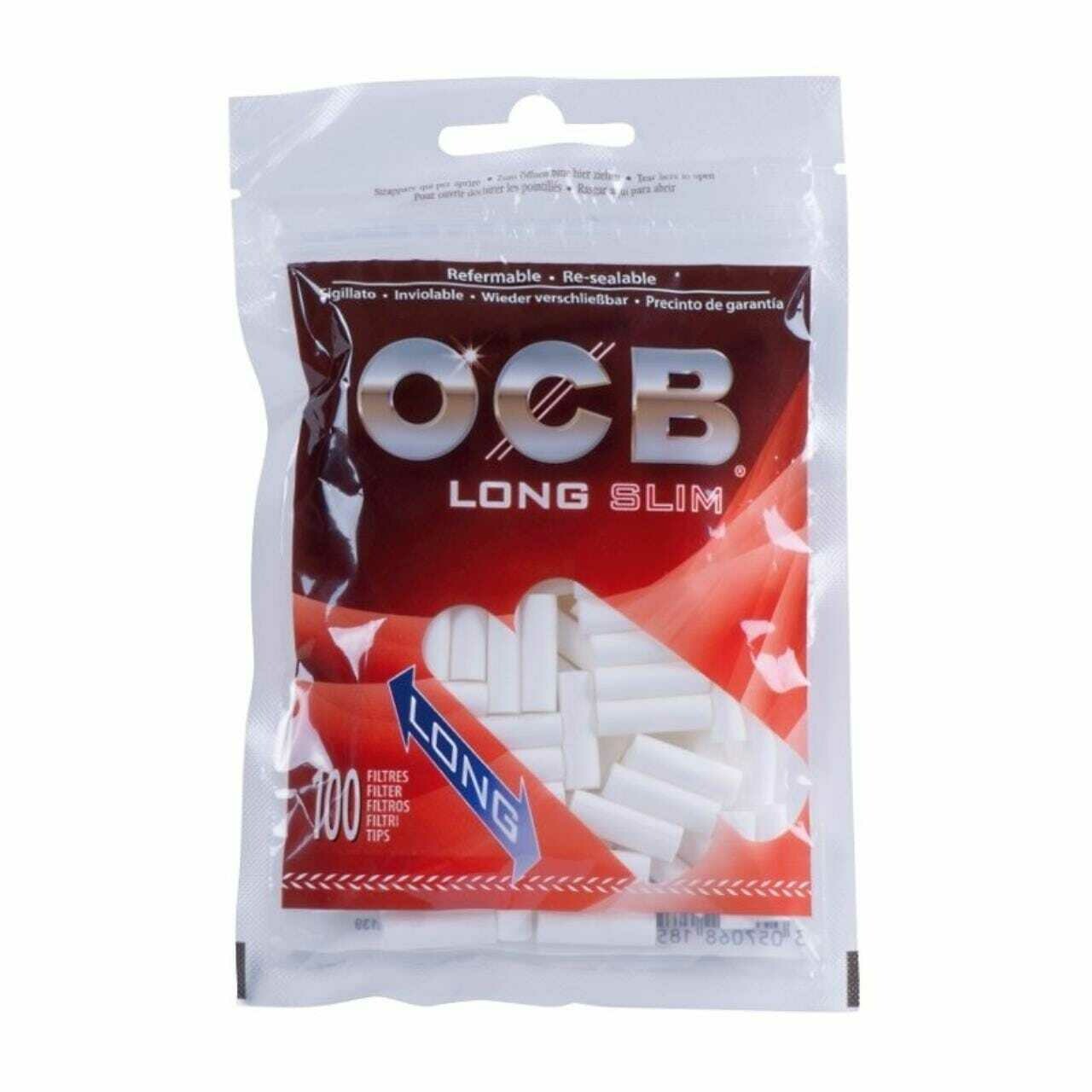 OCB Filtri Slim LONG 20x6mm in Busta 100ff scx34pz