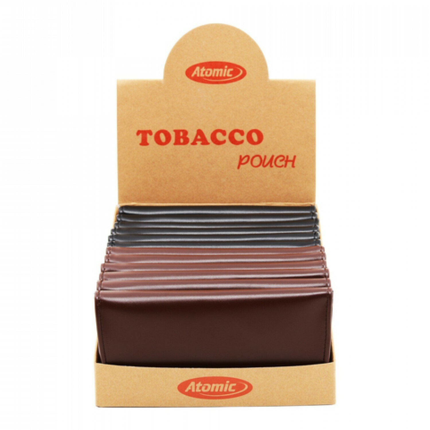ATOMIC Portatabacco Simil Pelle XL BLACK&amp;BROWN