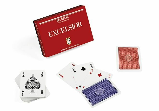 DAL NEGRO Carte da Ramino Poker EXCELSIOR