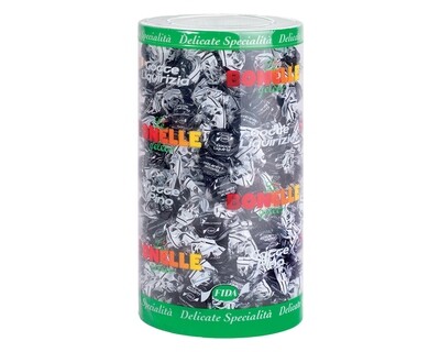 BONELLE Barattolo GOCCE LIQUIRIZIA 1,5kg x250pz