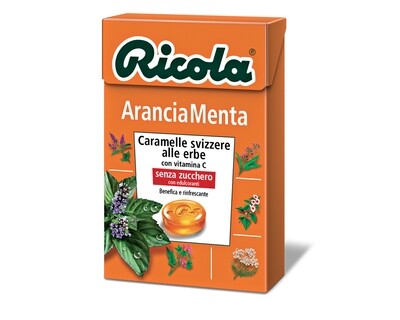 RICOLA Astuccio Arancia Menta 50gr SZ scx20pz