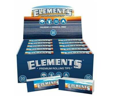 ELEMENTS Filtri Carta In Blocchetto Wide Tips Unperforated scx50pz