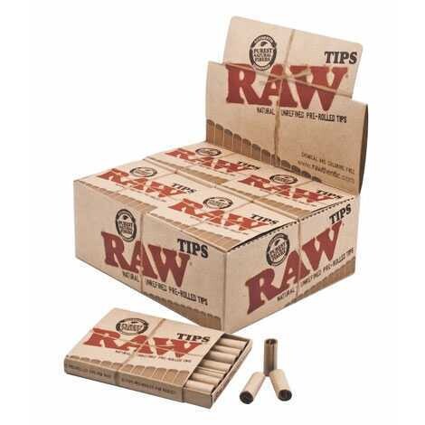 RAW Filtri Carta Pre Rollati Tips scx20pz