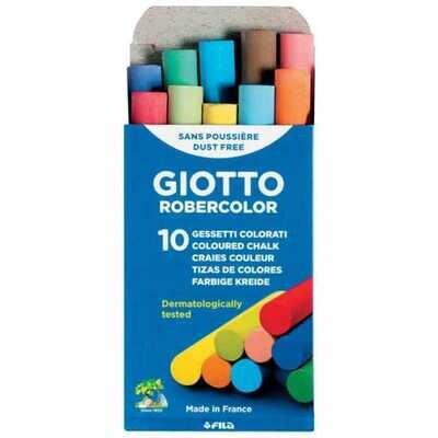 GIOTTO Gesso COLORATI Rotondo 10Unt scx10pz