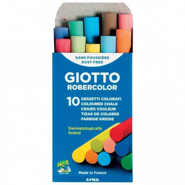GIOTTO Gesso COLORATI Rotondo 10Unt scx10pz