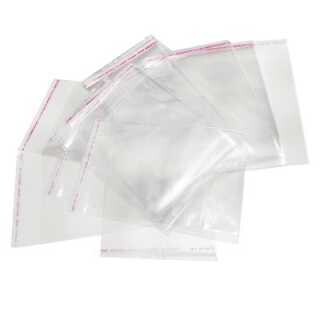 Busta Trasparente con Chiusura a Pressione 10x15cm 100Unt