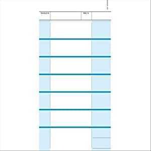 PMOD Blocco COMANDE RISTORANTI 25ff 2 Copie 10x21cm x1pz