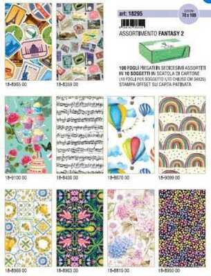 Carta Regalo 70x100cm KARTOS FANTASY scx100unt