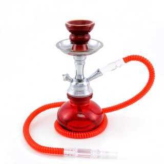 SHISHA HOOKAH Narghile&#39; 25cm ROSSO TC x1pz