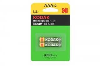 KODAK Pile Ricaricabili Ministilo AAA Blister 2 Pile 650mAh x1pz