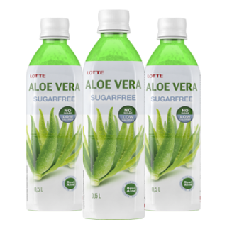 ALOE Vera Gusto NATURALE SUGARFREE Bottiglia PET 500ml LOTTE x1pz