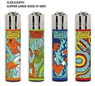 Accendino CLIPPER Large LARGE GODS scx48pz