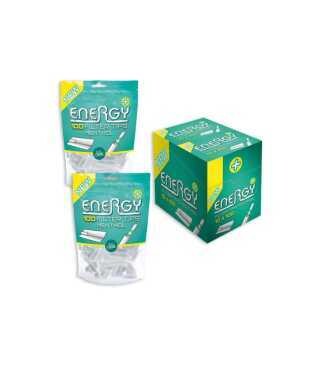 ENERGY Filtri SLIM MENTOLO 6mm Busta 100ff scx10pz