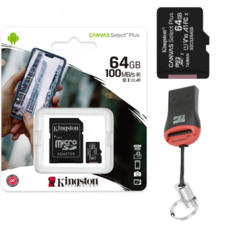 KINGSTON MicroSD 64GB Blister x1pz