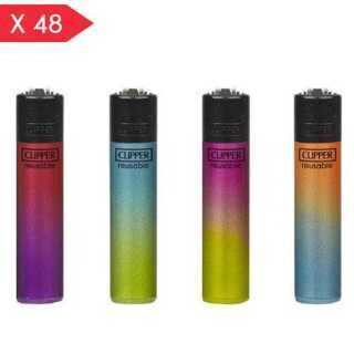 Accendino CLIPPER Micro CRYSTAL GRADIENT scx48pz