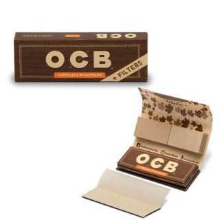 OCB Cartina VIRGIN 1 - 1/4 Medium + Tips scx24pz