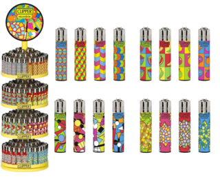 Accendino CLIPPER Large Expo RANDOM ART scx192pz