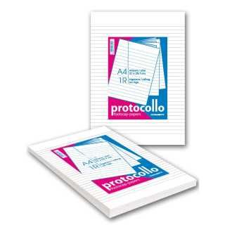 Fogli PROTOCOLLO A4 RIG 2c 60gr scx200pz