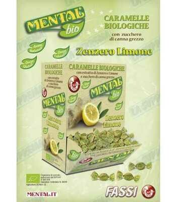 Caramella FASSI MENTAL Marsupio BIO Zenzero Limone 0,75kg Caramella FASSI MENTAL Marsupio BIO Zenzero Limone 0,75kg