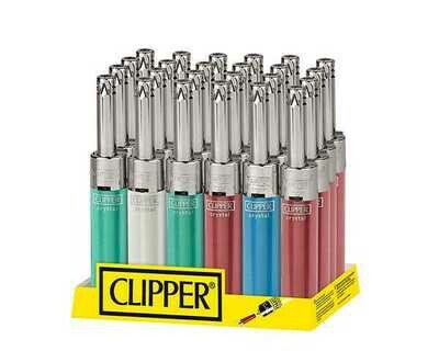 Accendigas CLIPPER Mini Tube Crystal scx24pz Accendigas CLIPPER Mini Tube Crystal scx24pz
