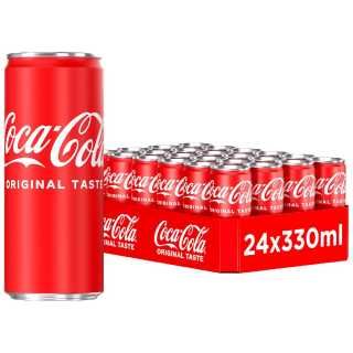 COCA COLA Lattina Sleek 33cl x1pz COCA COLA Lattina Sleek 33cl x1pz