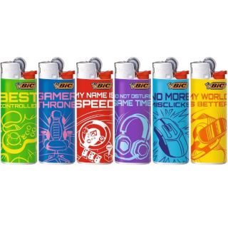 Accendino BIC MINI Decorati TRUE GAMER 25 scx50pz