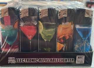Accendino Elettronico LUX Cocktail Ricaricabile scx50pz