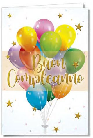 Biglietti Augurali Compleanno Palloncini 12Unt Biglietti Augurali Compleanno Palloncini 12Unt