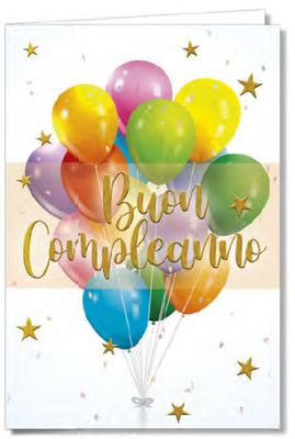 Biglietti Augurali Compleanno Palloncini 12Unt Biglietti Augurali Compleanno Palloncini 12Unt
