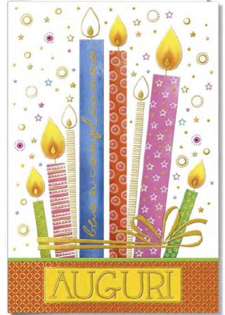 Biglietti Augurali Compleanno Candele 12Unt