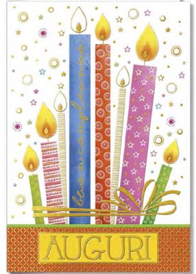 Biglietti Augurali Compleanno Candele 12Unt Biglietti Augurali Compleanno Candele 12Unt