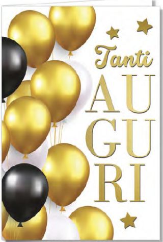Biglietti Augurali Compleanno Palloncini 12Unt