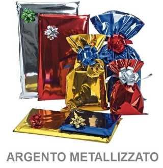 Busta Regalo Cello Argento 60x40cm 25Unt