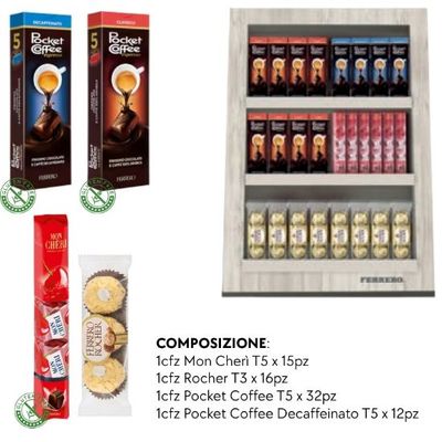 FERRERO Kit Praline + EXPO da banco
