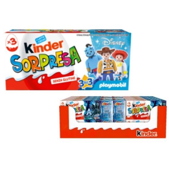 KINDER Ovetto Sorpresa (96pz) TRIPACK FERRERO KINDER Ovetto Sorpresa (96pz) TRIPACK FERRERO