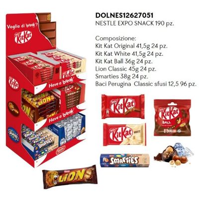 NESTLE' Expo Snack 216pz