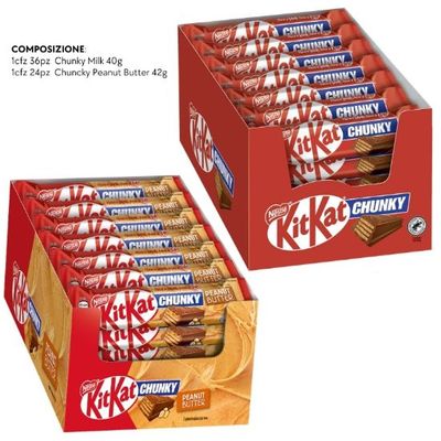 NESTLE' KIT KAT Chunky 60pz Assortito