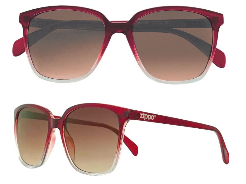 Occhiale da Sole ZIPPO Rosso