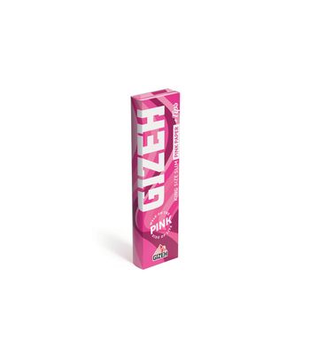 GIZEH Cartina Lunga KS Slim Magnet PINK + Tips scx26pz