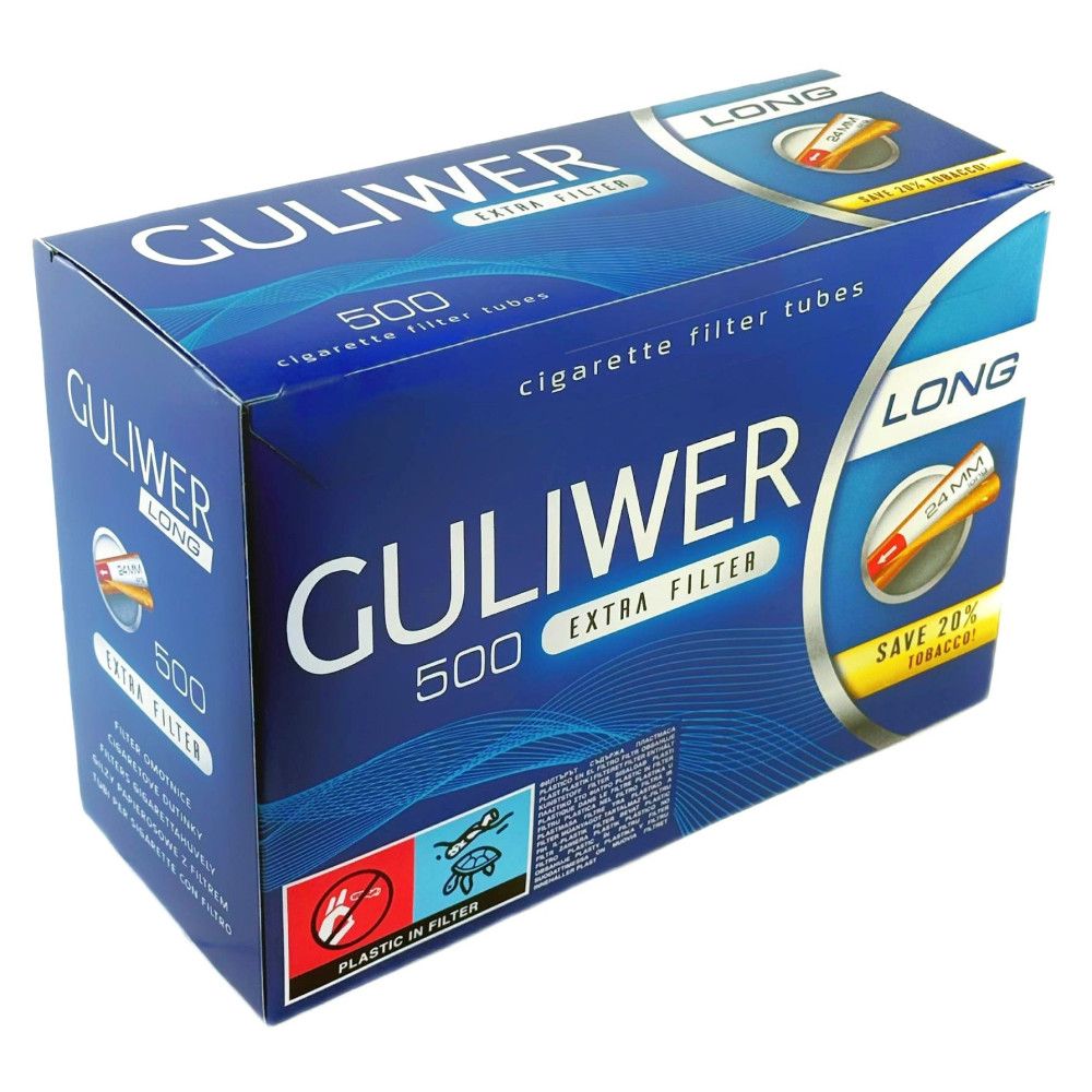 GULIWER Tubi Vuoti LONG 24x8mm 500unt x1pz